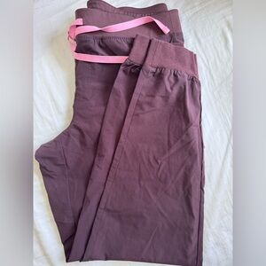 Figs eggplant Zamora joggers medium